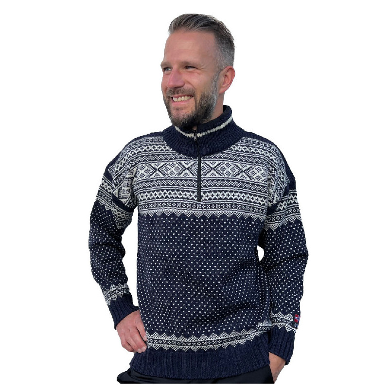 Nordlys setesdal Unisex in blu marino/bianco