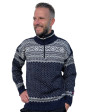 Nordlys setesdal Unisex in blu marino/bianco