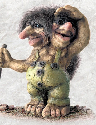 A due teste troll