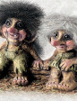 Troll Jungen und Mädchen