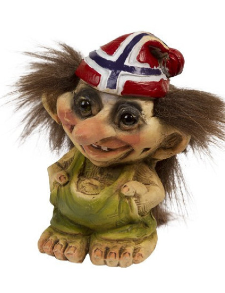 Troll med flagget lue