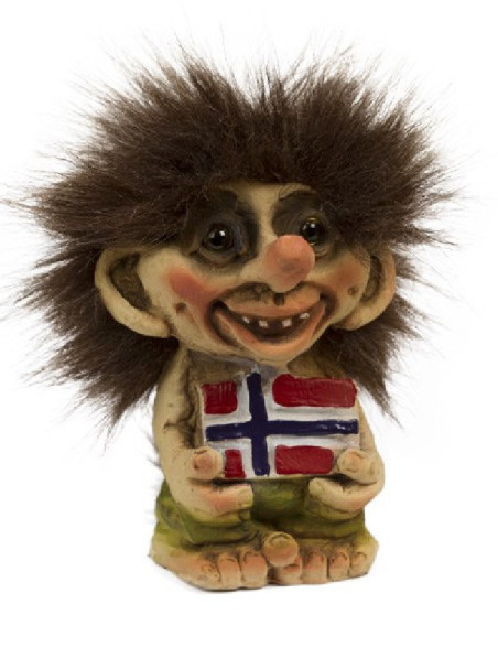 Troll med flagg
