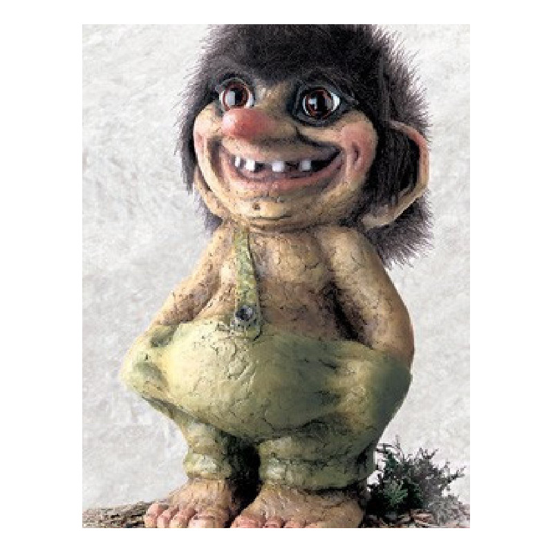 Troll gutt stor