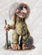 Old troll mann stor