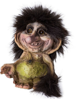 Troll med spaserstokk
