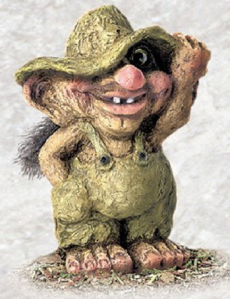 Troll ragazzo con cappello