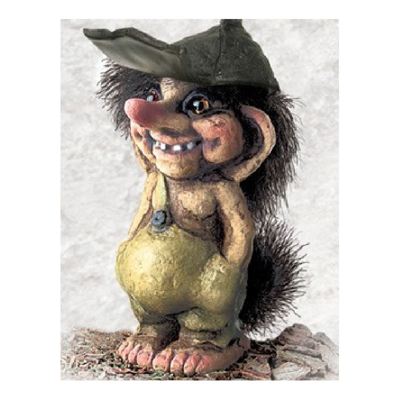 Troll gutt med hette