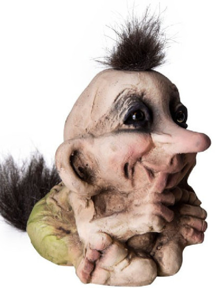 Sittende babyen troll