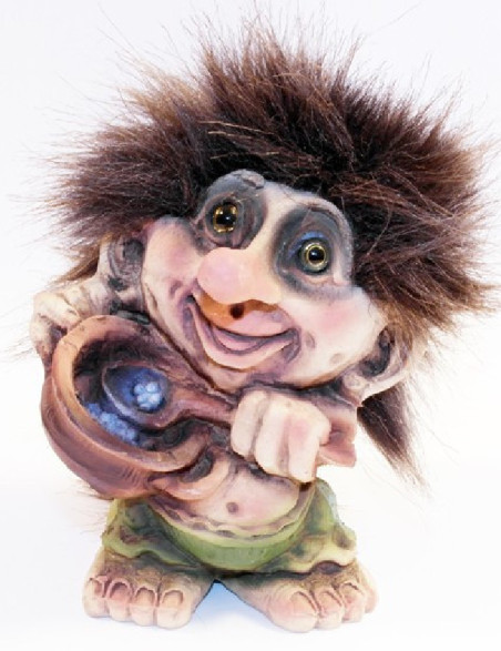 Troll spise blåbær