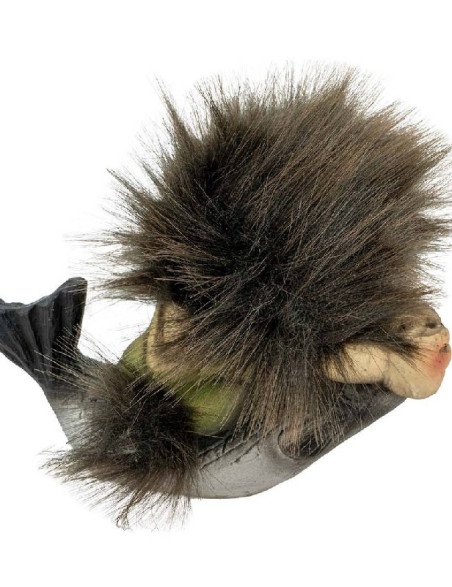 Troll Seduto on a fish