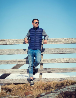 Ultraleggera gilet blu marino
