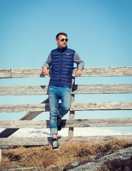 Ultraleggera gilet blu marino