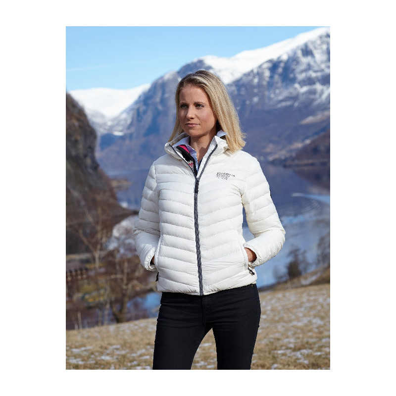 Ultraleichte Daunenjacke Weiß, Damen