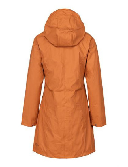 Pioggia cappotto donna arancione