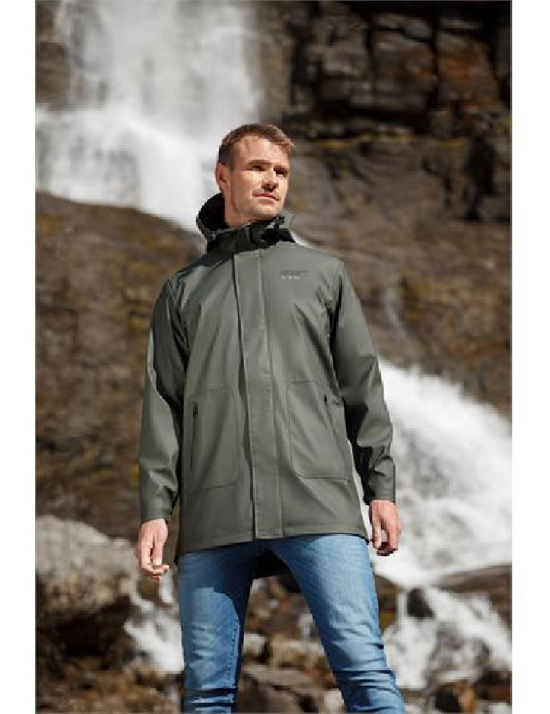 Pioggia cappotto Unisex Oliva