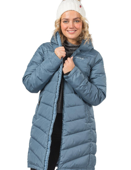 Vinter Dunkåpe Blå