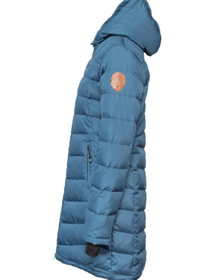 Winter cappotto piumino blu