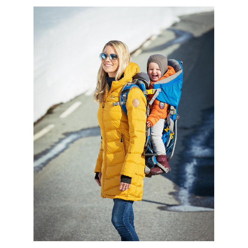 Winter cappotto piumino giallo