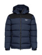 Pesado Unisex Chaqueta de plumas Azul marino/Negro