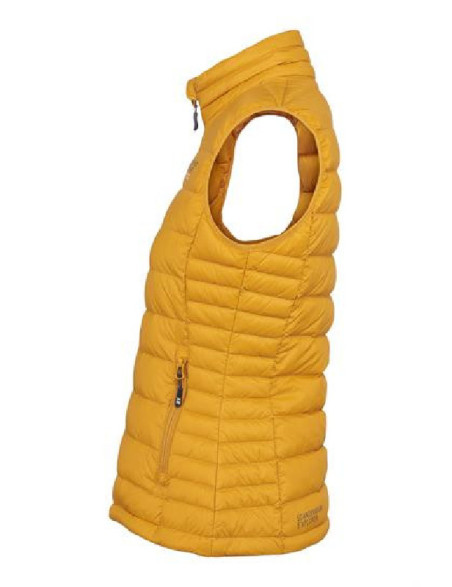 Piumino Ultraleggero gilet giallo