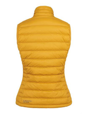 Piumino Ultraleggero gilet giallo