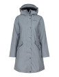 Impermeable Mujer gris claro