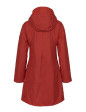 Pioggia cappotto donna rosso