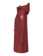 Pioggia cappotto donna Wine rosso