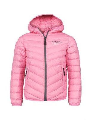 Piumino Ultraleggero giacca Bambini leggera rosa