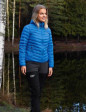 Piumino Ultraleggero giacca donna con cappuccio, blu