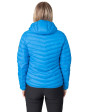 Piumino Ultraleggero giacca donna con cappuccio, blu