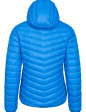 Piumino Ultraleggero giacca donna con cappuccio, blu