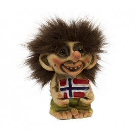 840093 Troll with flag