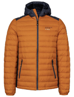 Piumino Ultraleggero giacca , arancione/blu marino, Uni
