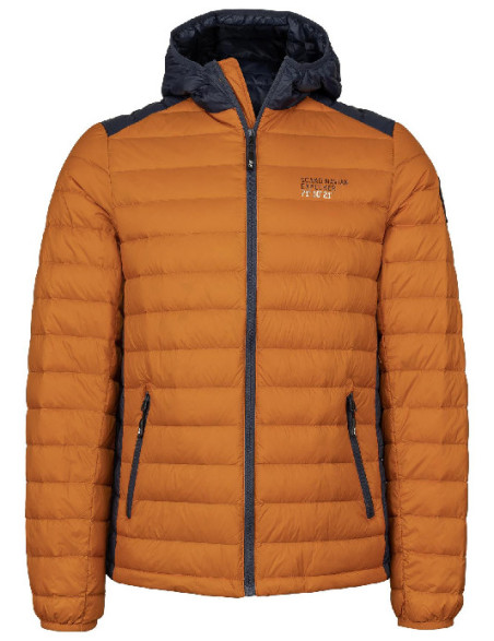 Piumino Ultraleggero giacca , arancione/blu marino, Uni