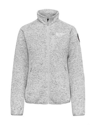 Pile giacca donna grigio