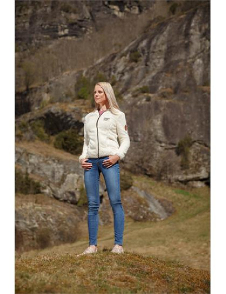 Teddyfleece donna bianco