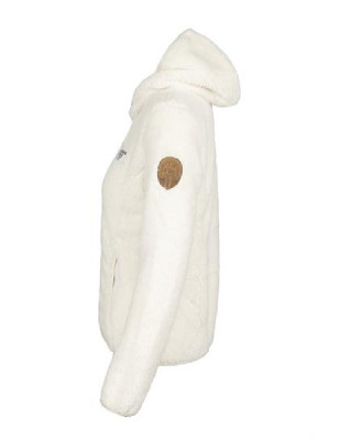 Teddyfleece dame hvit