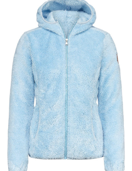 Teddyfleece Damen Blau