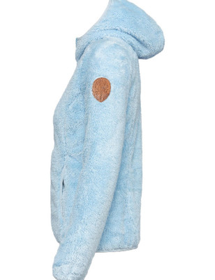 Teddyfleece Damen Blau