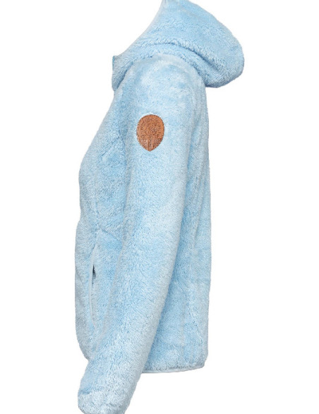 Teddyfleece Damen Blau