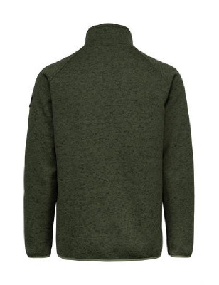 Fleece jakke unisex grønn