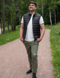 Ultra lys vest sort