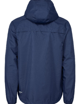 Chaqueta cortavientos unisex azul marino