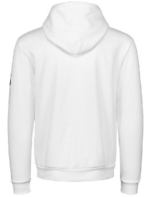 Norway bianco Felpa con cappuccio