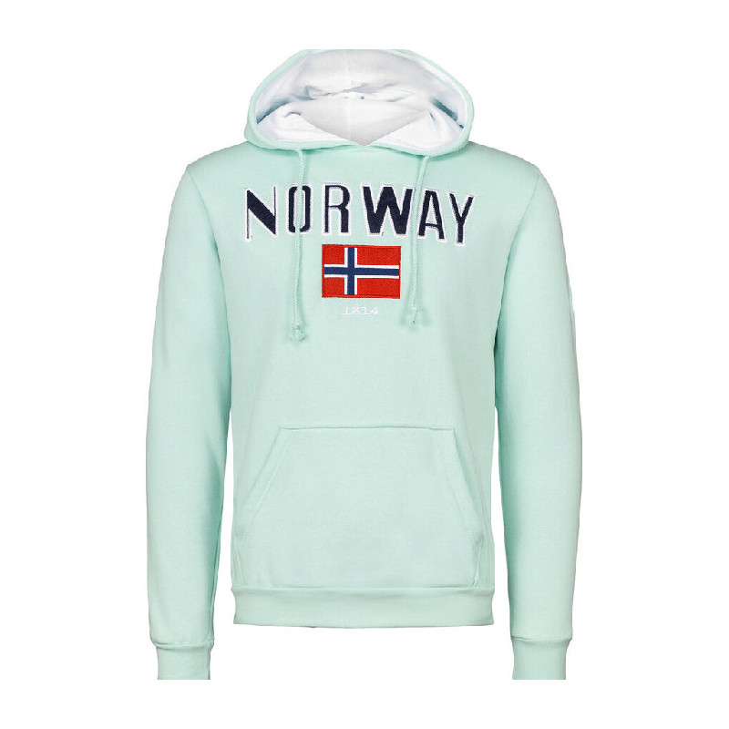 Norway hoodie light green