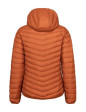 Ultraligero Chaqueta de plumas naranja quemado, Mujer