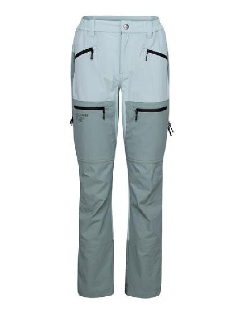 Donna escursionismo pantaloni leggera verde/mint