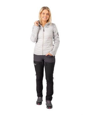 Donna escursionismo pantaloni scuro grigio/nero