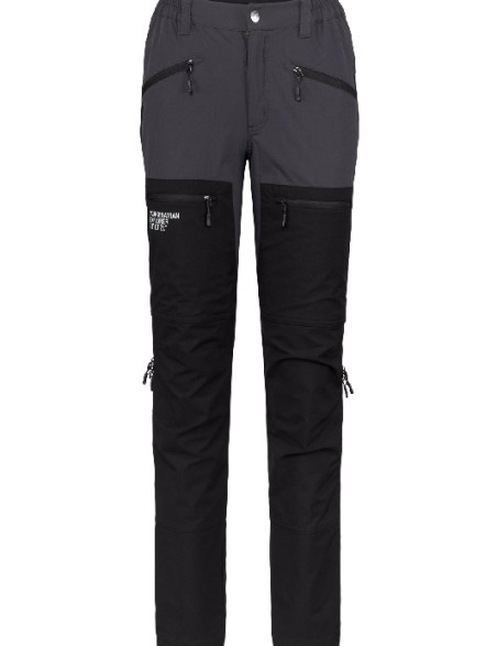 Donna escursionismo pantaloni scuro grigio/nero